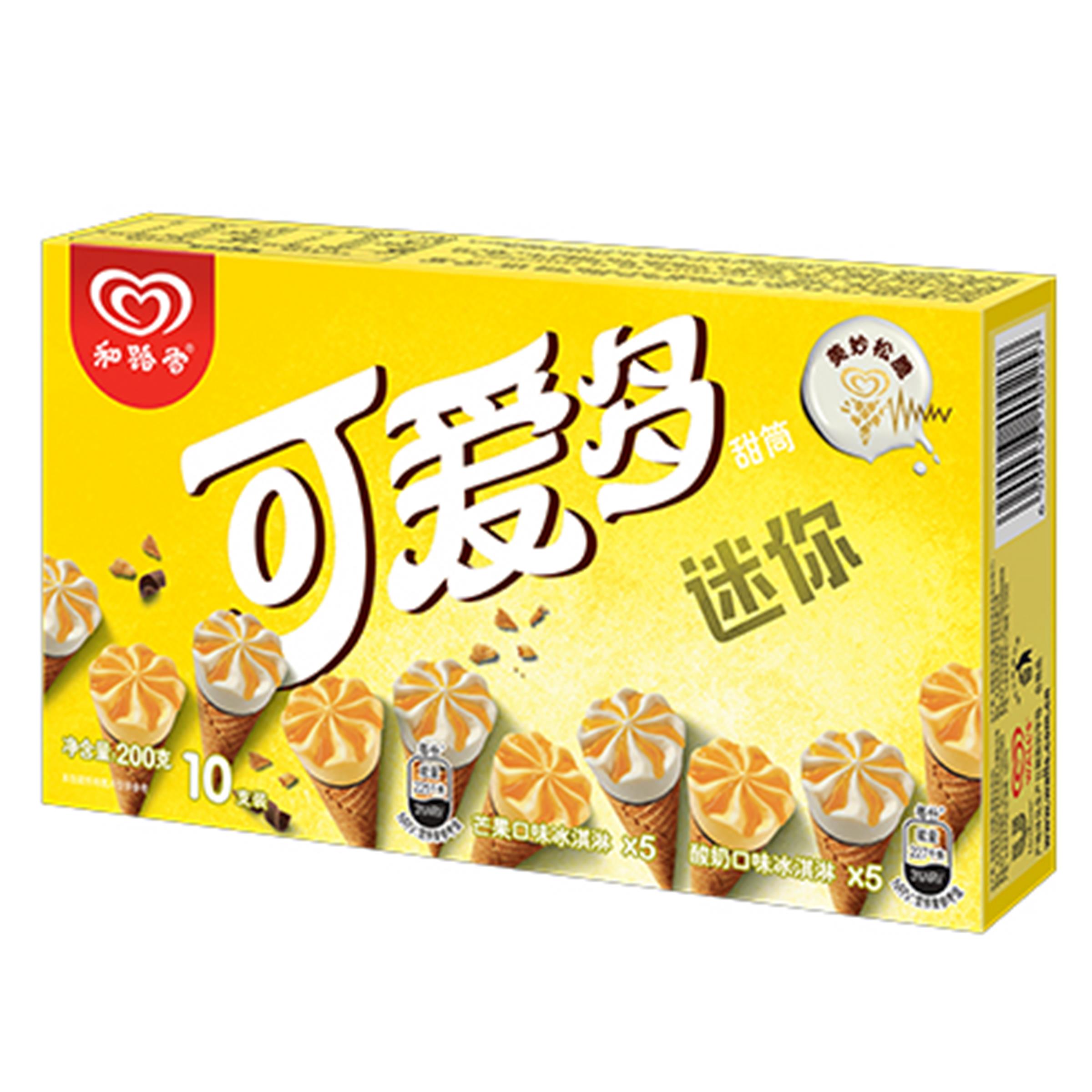 迷你可愛(ài)多芒果酸奶200g