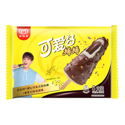 和路雪可愛(ài)多棒棒硬心巧克力口味6支裝