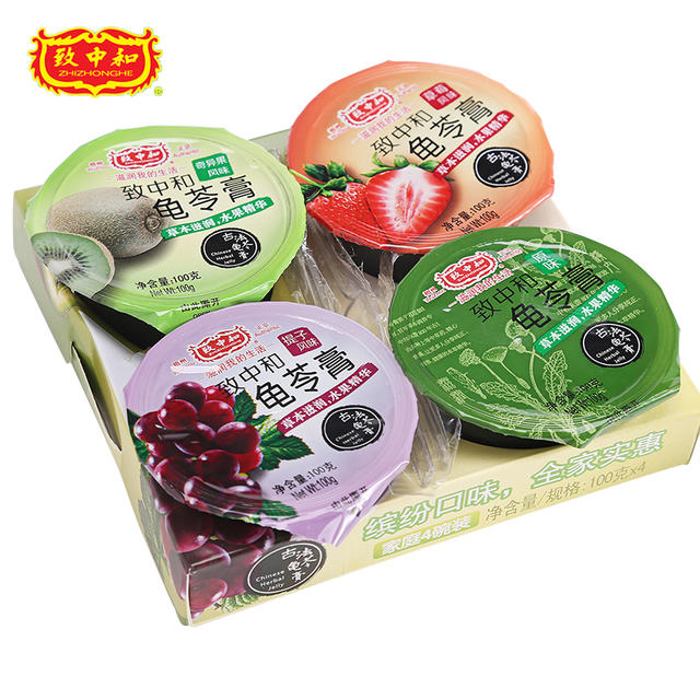 致中和古法家庭裝四連杯龜苓膏100g*4