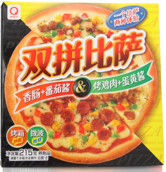 雙拼--香腸+烤雞肉215g