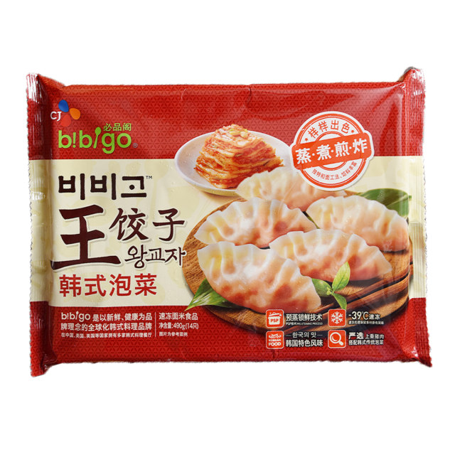 必品閣王餃子韓式泡菜490g