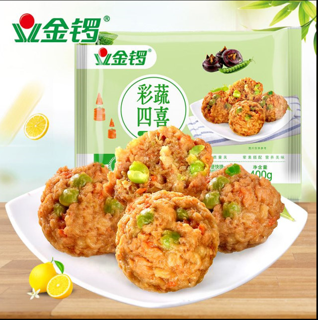 金鑼彩梳四喜丸子400g