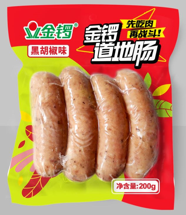 金鑼道地腸家庭裝(黑胡椒味)50g4