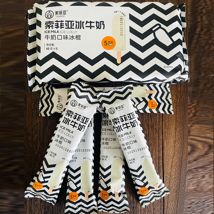索菲亞冰牛奶雪糕 (45g5支塑包)225g