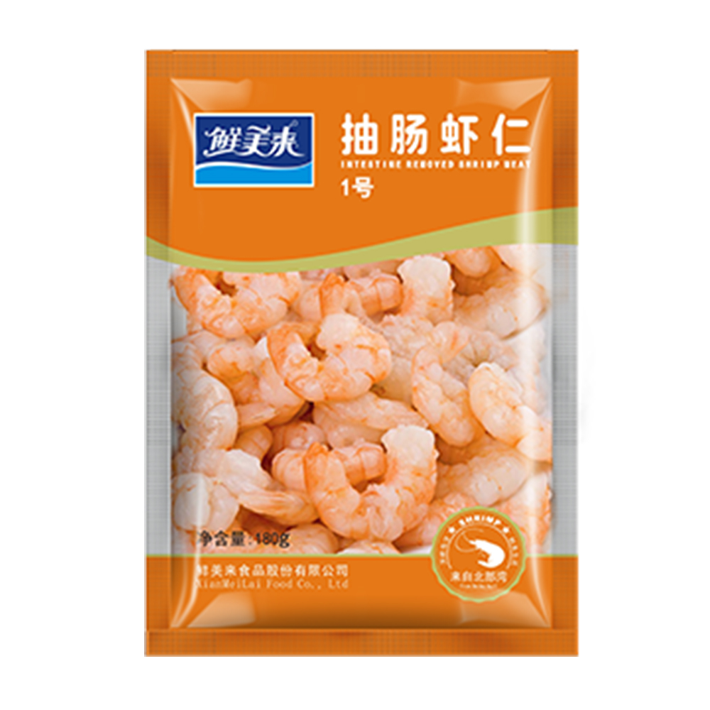 鮮美來1號(hào)抽腸蝦仁180g