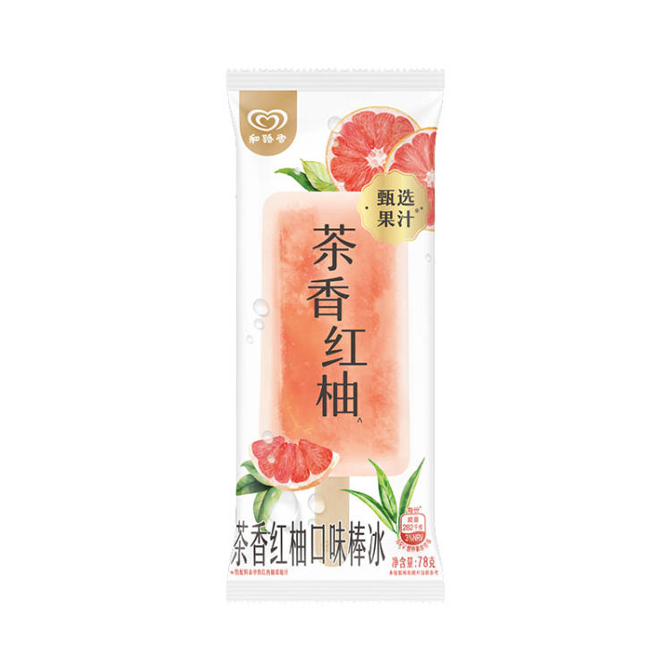 和路雪茶香紅柚口味棒冰單支裝
