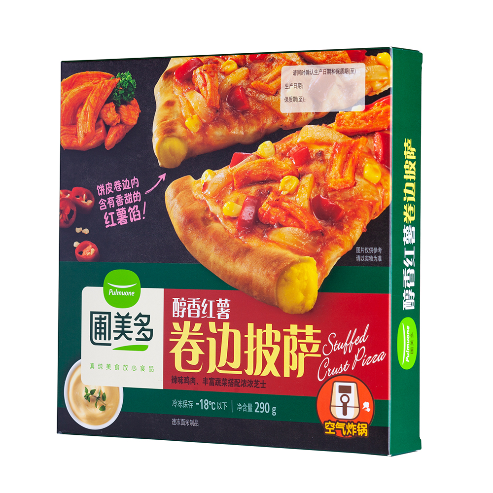 圃美多醇香紅薯卷邊披薩290g