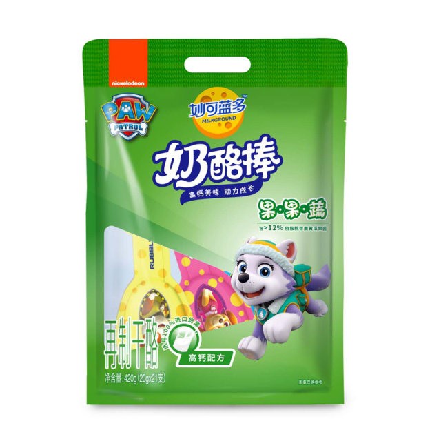 妙可藍多奶酪棒棒果果蔬味420g